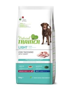 Natural trainer light medium maxi adult tacchino 12kg