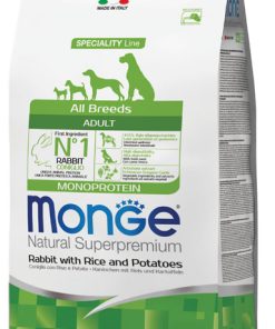 Monge aduilt x 2,5 kg. Coniglio/riso/patate