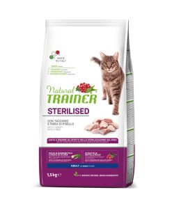 Trainer Gatto Ster/carni Bian Adult X 1,5 Kg