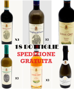 SUPEROFFERTA – 18 BOTTIGLIE DI VINO IDENTITARIE – SPEDIZIONE GRATUITA