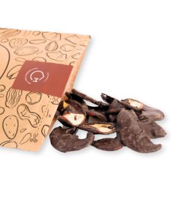 Mela ricoperta di cioccolato