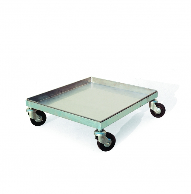 Carrello porta melario INOX misura 43×50
