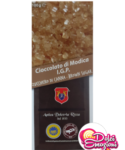 TAVOLETTA DI CIOCCOLATO DI MODICA I.G.P. ALLO ZUCCHERO DI CANNA