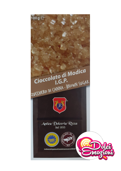 TAVOLETTA DI CIOCCOLATO DI MODICA I.G.P. ALLO ZUCCHERO DI CANNA - immagine 2