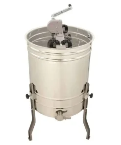 Smielatore tangenziale, 4 favi nido/8 favi melario a CASSETTA Ø600mm, manuale Mod. Lyson