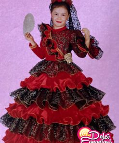 COMPLETINO DI CARNEVALE DA SPANISH DREAM FANCY MAGIC – 5/6 ANNI