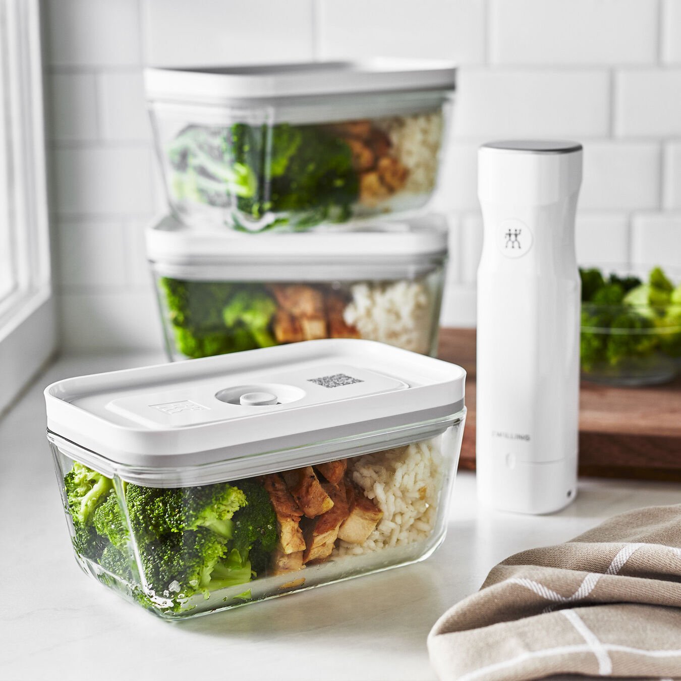 Zwilling Fresh & Save Contenitori per Sottovuoto in Vetro - immagine 5
