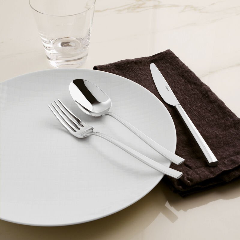 Sambonet Servizio 36 pz. Monoblocco Rock Inox - immagine 3
