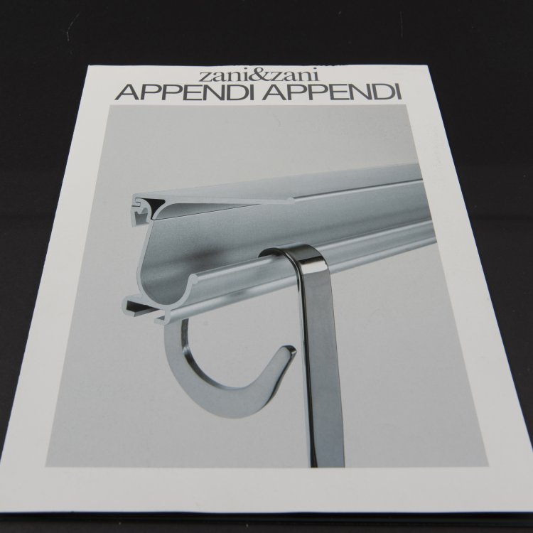 Zani&Zani Barra Appendi Utensili con Mensola Modello Appendi Enzo Mari - immagine 3