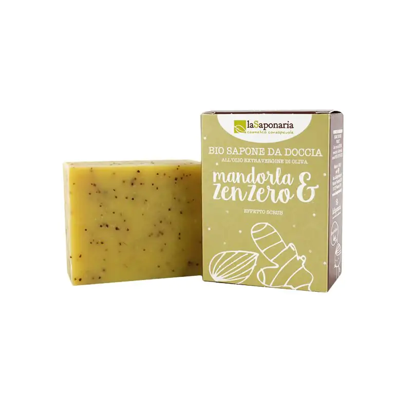 Sapone doccia Mandorle e Zenzero 100g - immagine 2