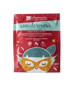 Maschera in tessuto purificante