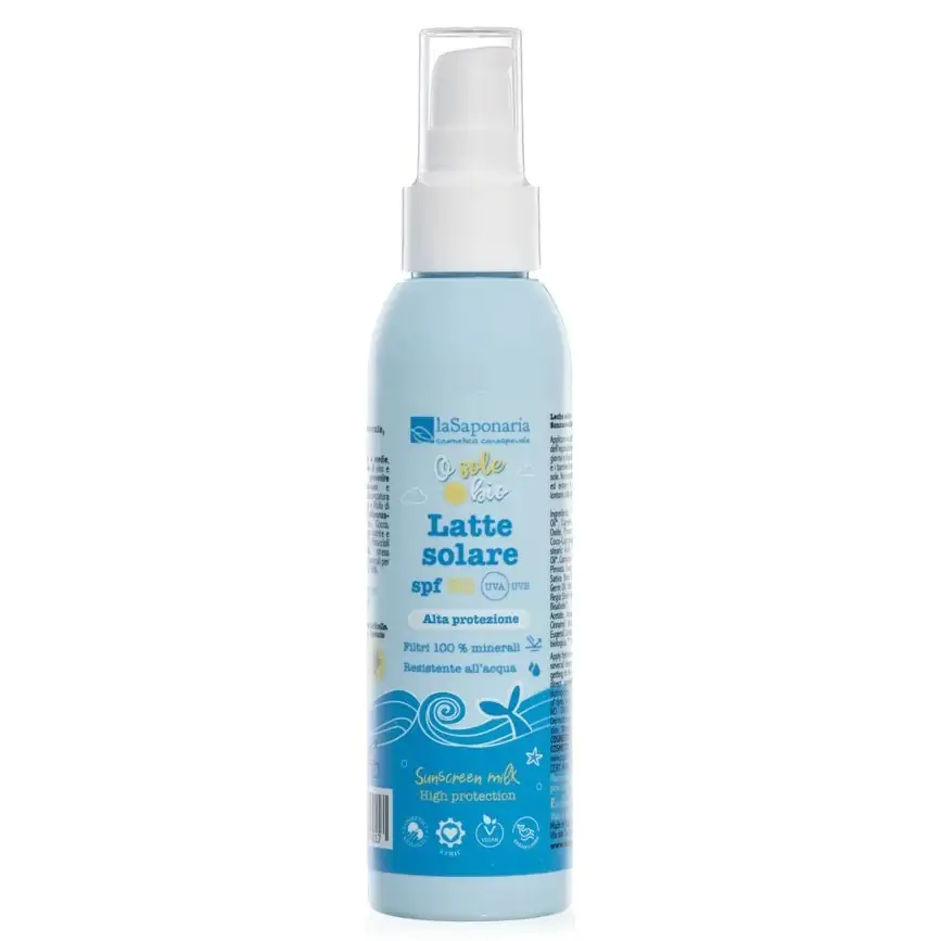 Latte solare SPF30 alta protezione 125ml