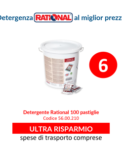 Detergente Rational 6 confezioni
