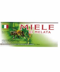 Etichetta adesiva miele di melata generica 116x50mm 100pz