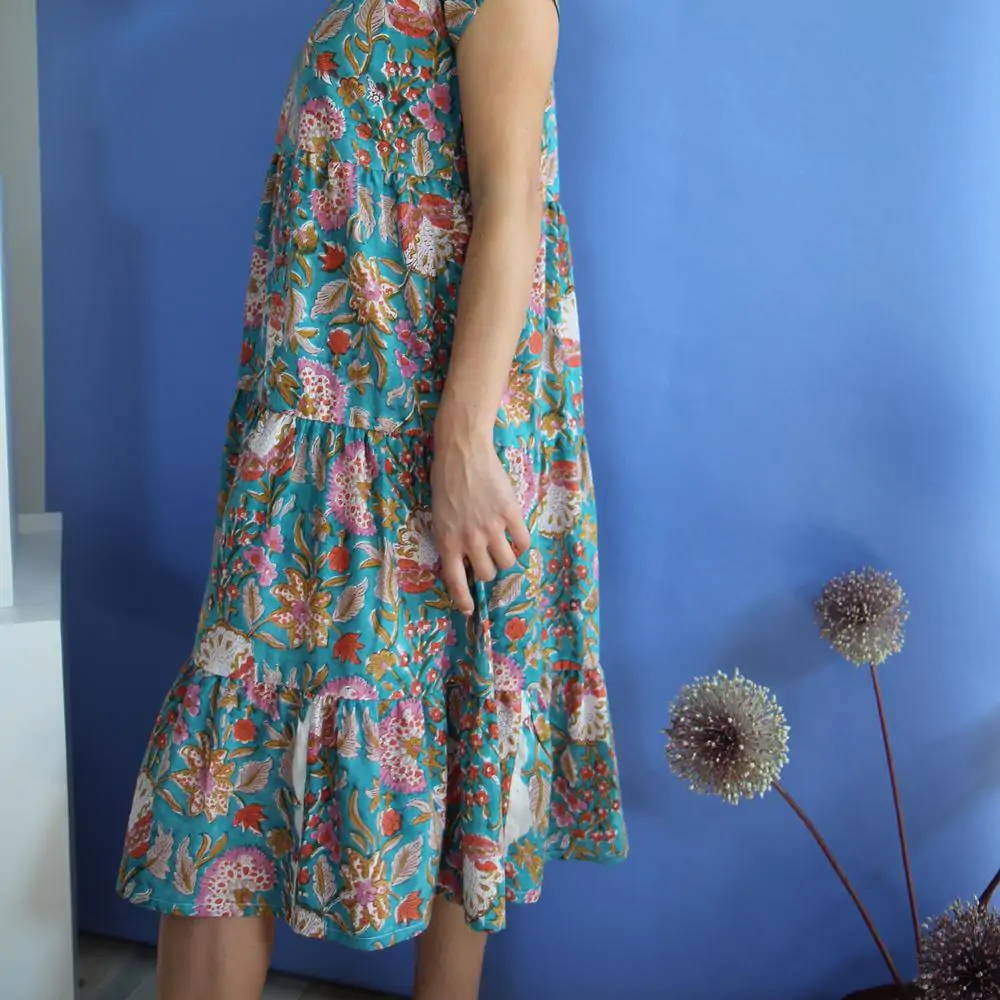 Abito Candice pavone M - immagine 3