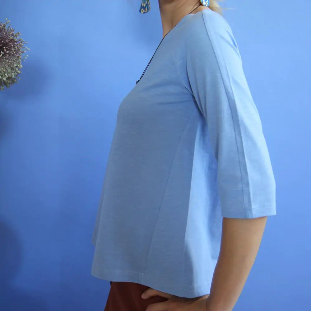 T-shirt Amanda fiordaliso M - immagine 3