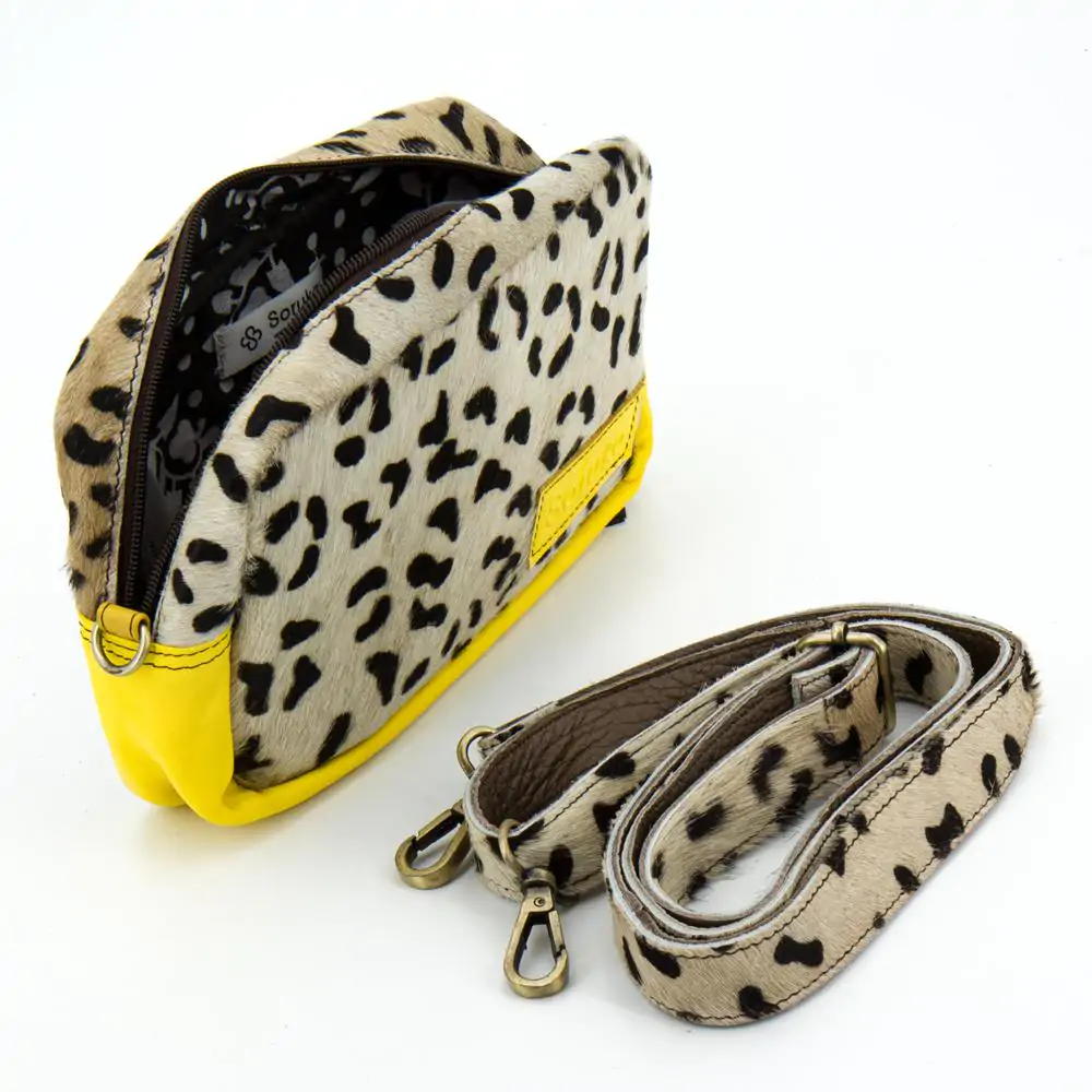 Borsa Dora stampa/pelo 22x15x7,5cm 81177 - immagine 4