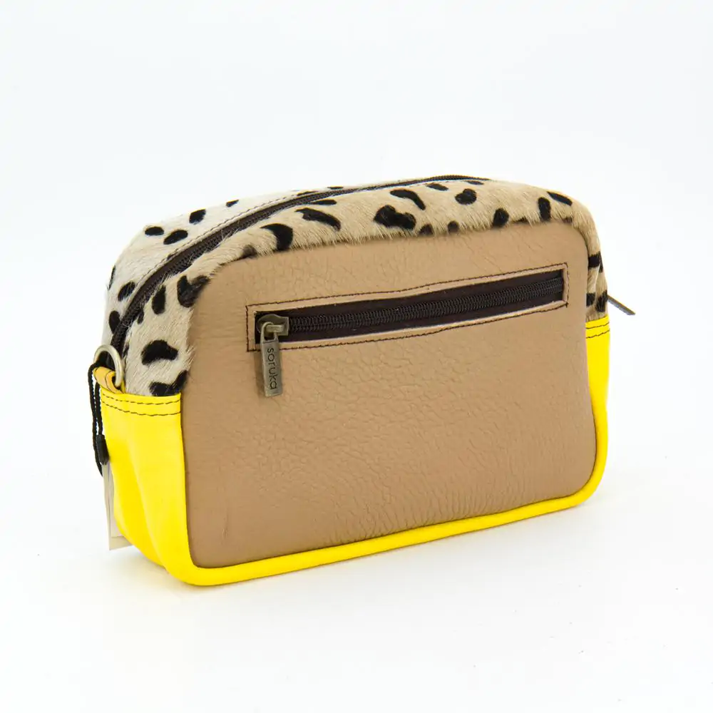 Borsa Dora stampa/pelo 22x15x7,5cm 81177 - immagine 3