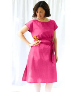 Abito India magenta S