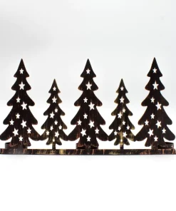 Portalumino Abeti ferro 34×4,5x18cm