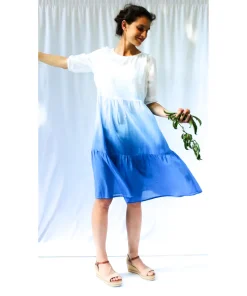 Abito Helly – Dip Dye blu oltremare S