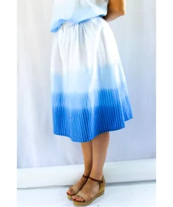 Gonna Aster – Dip Dye blu oltremare M