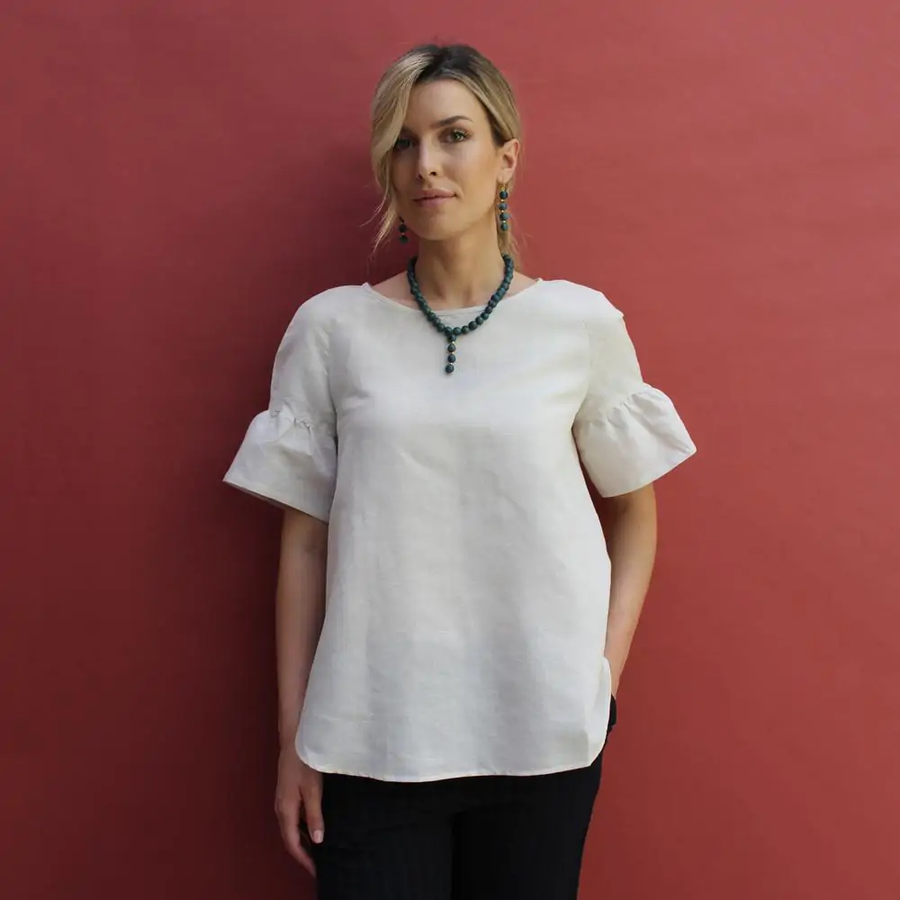 Blusa Bloom sabbia M