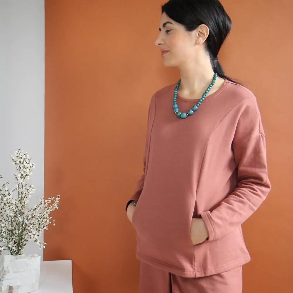 Maglia Holly coccio L - immagine 2