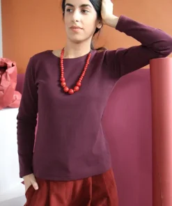 Maglia Sanchita vinaccia L