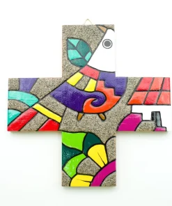 Croce Cuadrada Sabbiata cm 15×15
