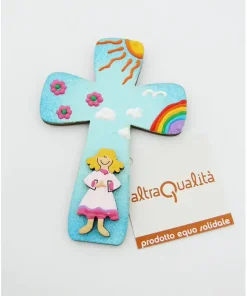 Crocetta girl baby blu
