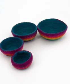 Set 4 ciotole iarcobaleno