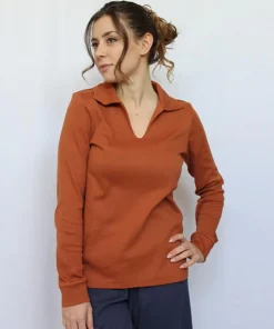 Maglia Stella cot.interl.bio cannella L