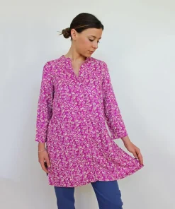 Camicia Camomilla st fiore di pavone S