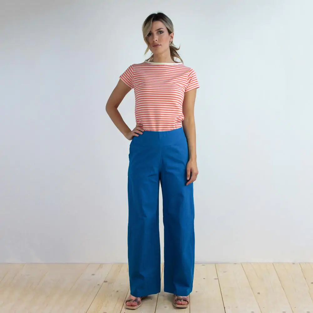 Pantalone Giada blu elettrico XS - immagine 2