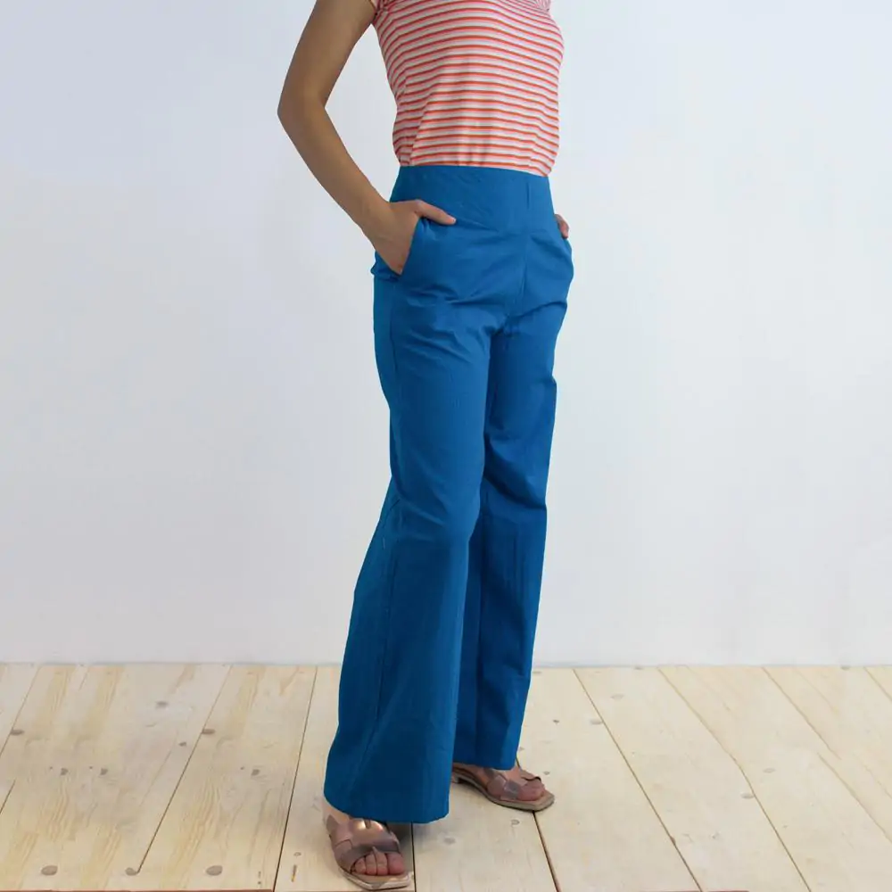 Pantalone Giada blu elettrico XS - immagine 4