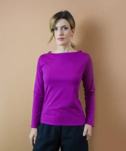 Tees Bateau ciclamino XL