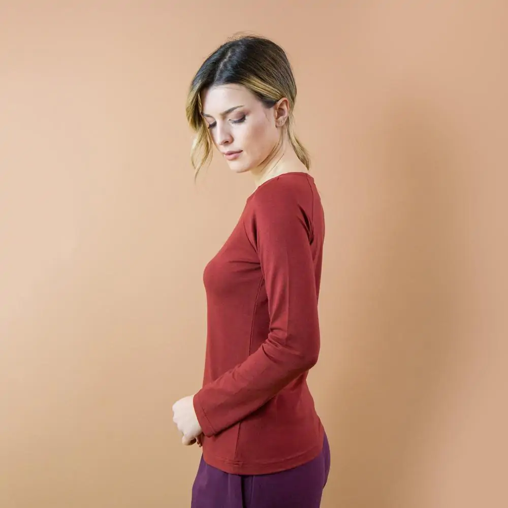 Tees Aneto bordeaux XL - immagine 3