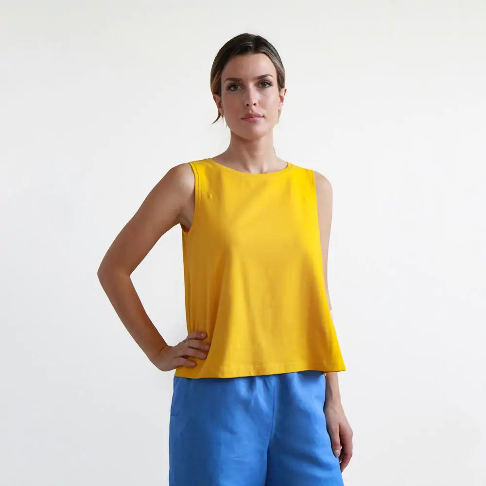 Top Palma jersey girasole M - immagine 2