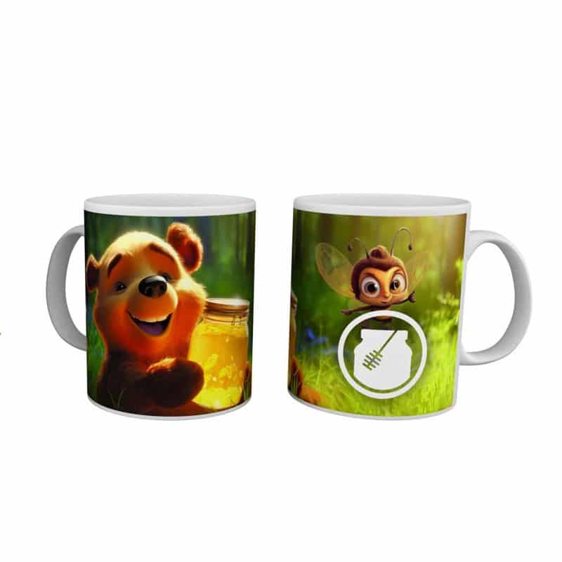 Tazza con stampa fantasia KUB44 1pz - immagine 2
