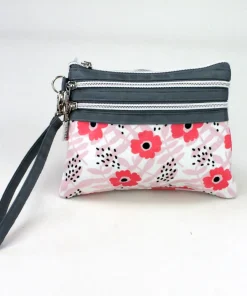 Pochette tre tasche Blooming 20x15cm