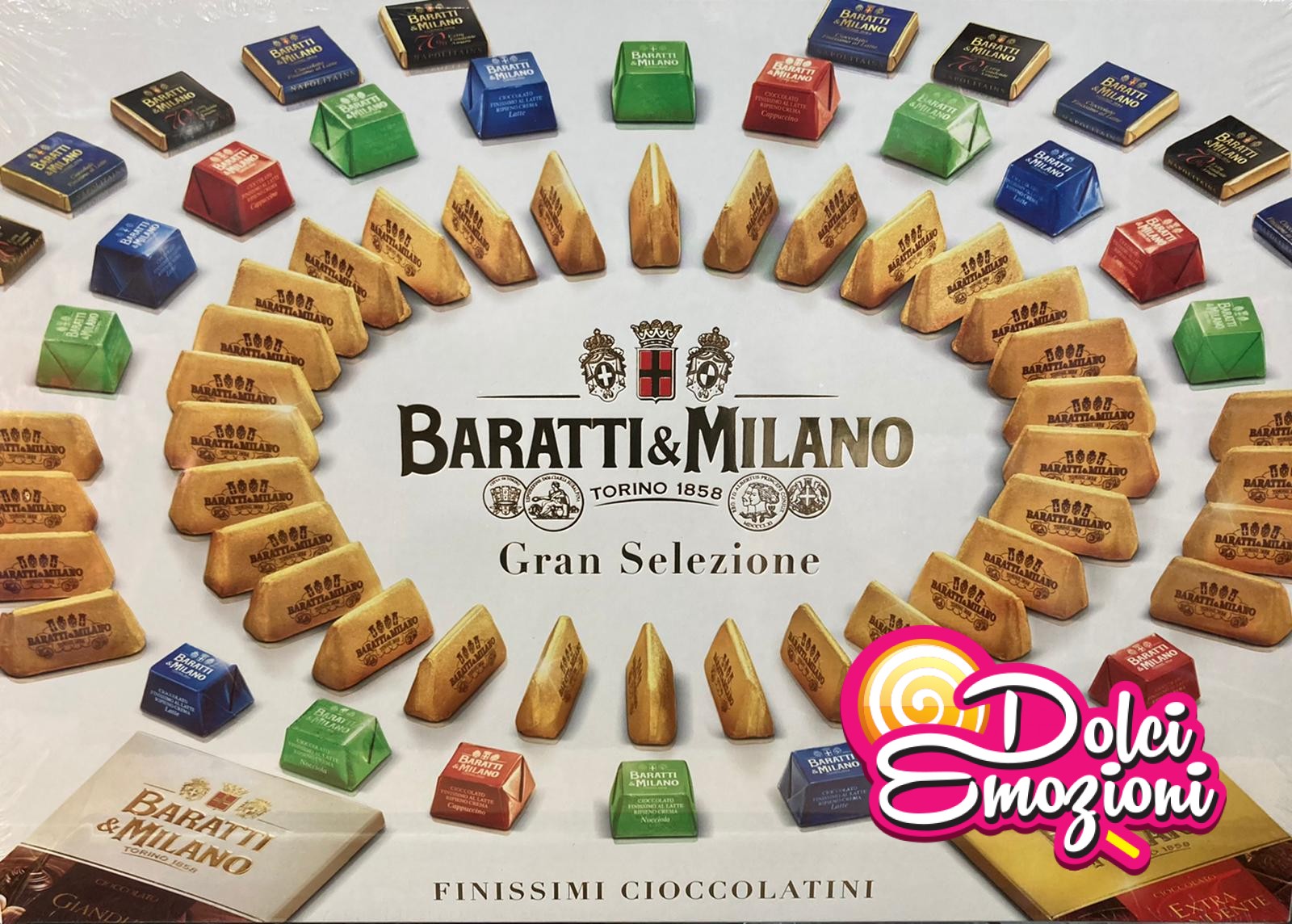 CONFEZIONE DI CIOCCOLATINI BARATTI&MILANO – 337 G