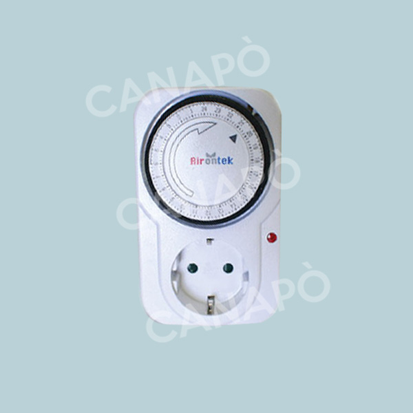 Timer analogico AIRONTEK 24h per coltivazione indoor