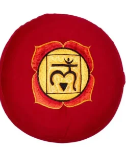Cuscino Meditazione Rosso I° Chakra Muladhara – Attar