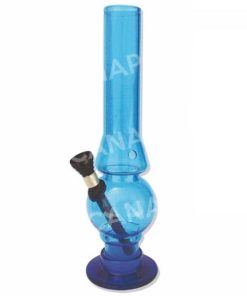 Bong in acrilico blu