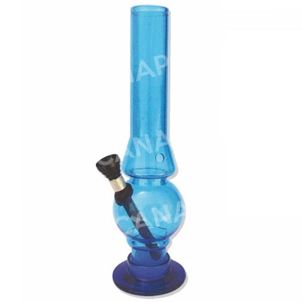 Bong in acrilico blu - immagine 2