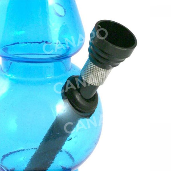 Bong in acrilico blu - immagine 3