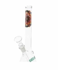 Bong in vetro Mandala Greenline 22cm