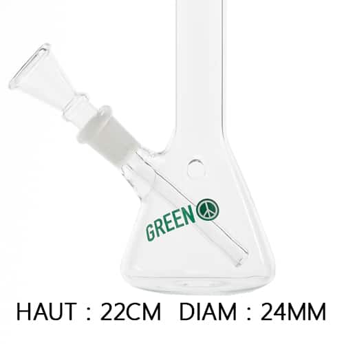 Bong in vetro Mandala Greenline 22cm - immagine 4