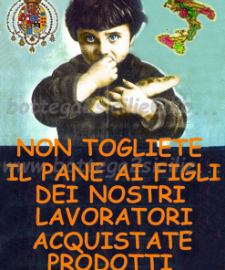 COMPRA MERIDIONALE SUD REGNO 2 SICILIE ACQUISTA PRODOTTI NOSTRANI BUY ONLY SOUTH
